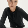 Cardigan avec col ras du cou en laine ultra douce