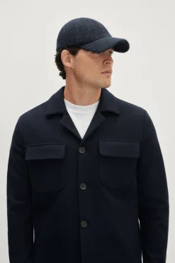 Casquette de baseball en laine
