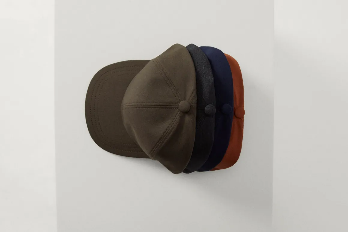 Casquette de baseball en Laine Mérinos