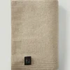 Écharpe en maille de Laine côtelée