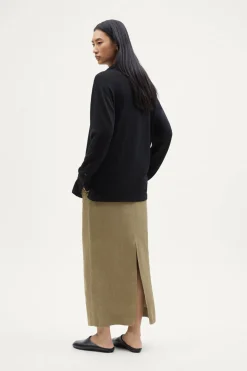 Chemise à manches longues en Lin et Coton