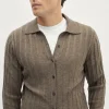 Chemise côtelée ultra douce