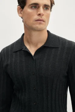 Chemise côtelée ultra douce