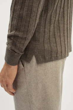 Chemise côtelée ultra douce