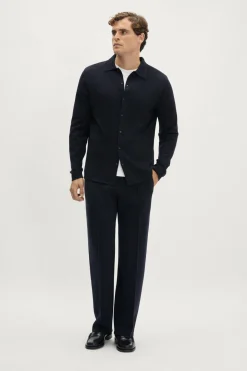 Chemise en maille de Laine Mérinos