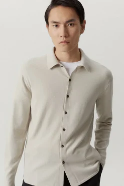 Chemise en maille de Laine Mérinos