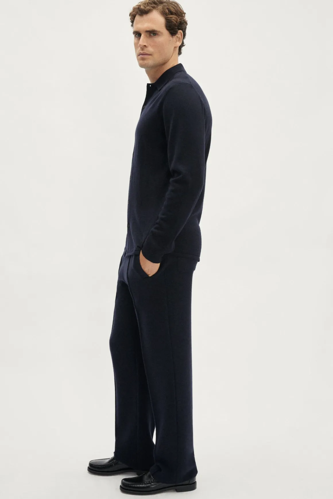 Chemise en maille de Laine Mérinos
