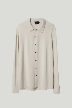 Chemise en maille de Laine Mérinos
