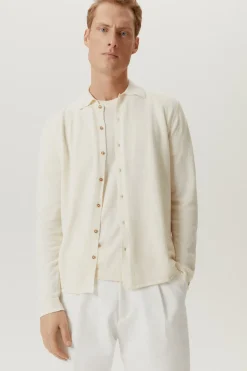 Chemise en maille de Lin et Coton