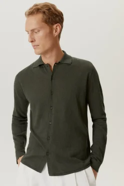 Chemise en maille de Lin et Coton