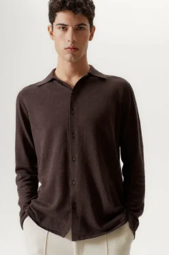 Chemise en maille de Lin et Coton