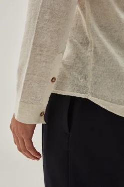 Chemise en maille de Lin et Coton - Version imparfaite