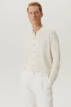 Chemise en maille de Lin et Coton