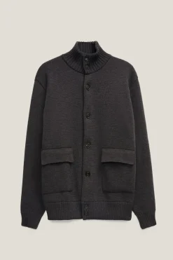 Giacca a Collo Alto in Lana Merino - Versione Imperfect