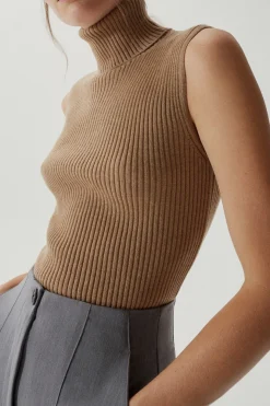 Haut à col roulé en Laine Mérinos - Version imparfaite