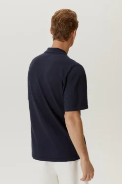 La chemise à manches courtes en coton en lin