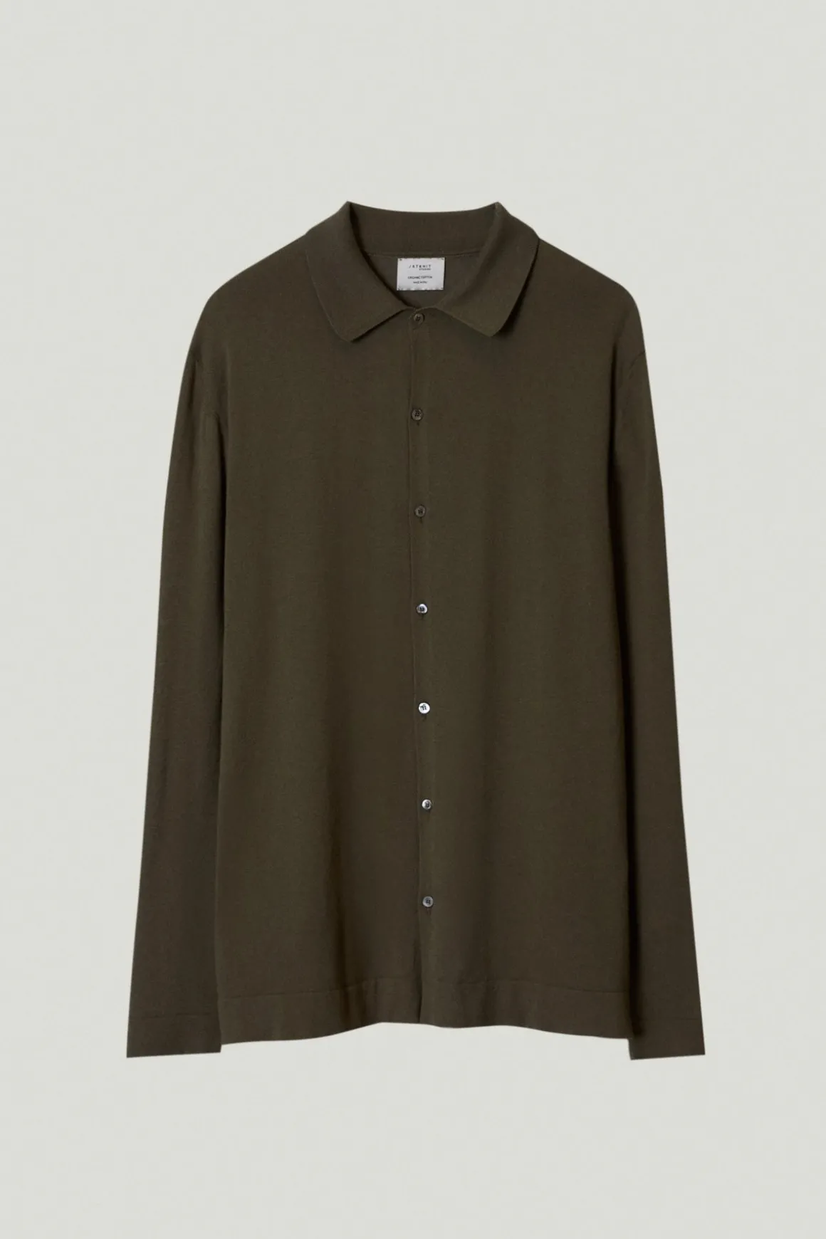 La chemise en tricot en coton biologique