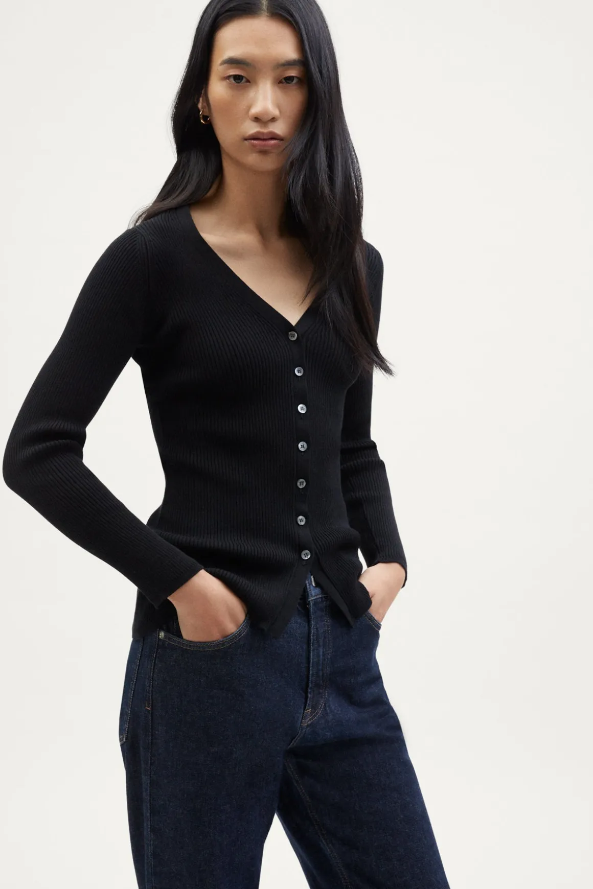 Le cardigan birégone en coton biologique