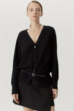 Le cardigan détendu en laine ultrasoft