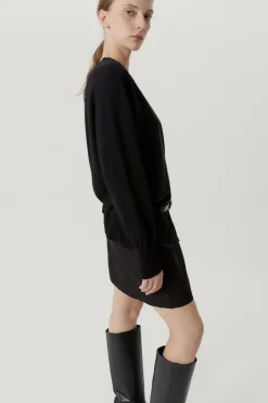 Le cardigan détendu en laine ultrasoft