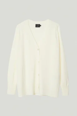 Le cardigan détendu en laine ultrasoft