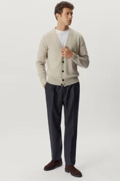 Le cardigan en laine
