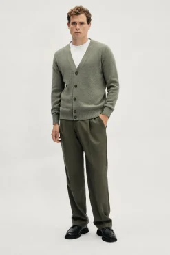 Le cardigan en laine