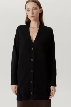 Le Cardigan oversize en Laine Mérinos