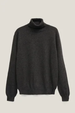 Le collier de rouleau classique supérieur en cachemire
