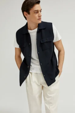 Le gilet en coton biologique