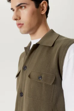 Le gilet en coton biologique
