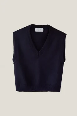 Le gilet en laine mérinos - Version imparfaite