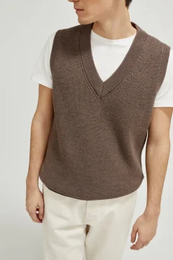 Le gilet en laine mérinos - Version imparfaite