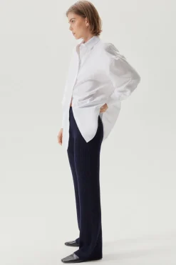 Le pantalon côtelé en laine mérinos