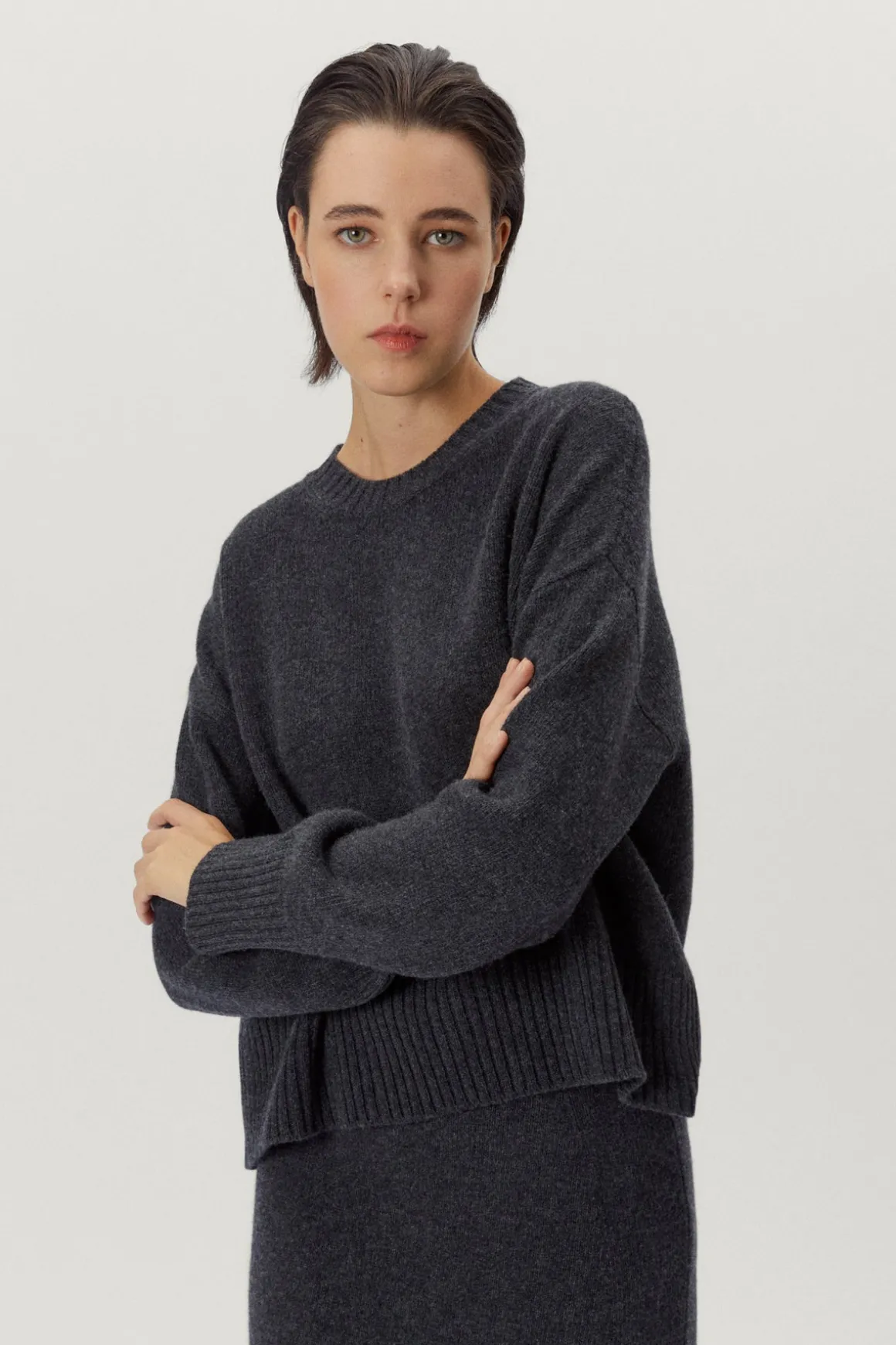 Le pull gros en laine
