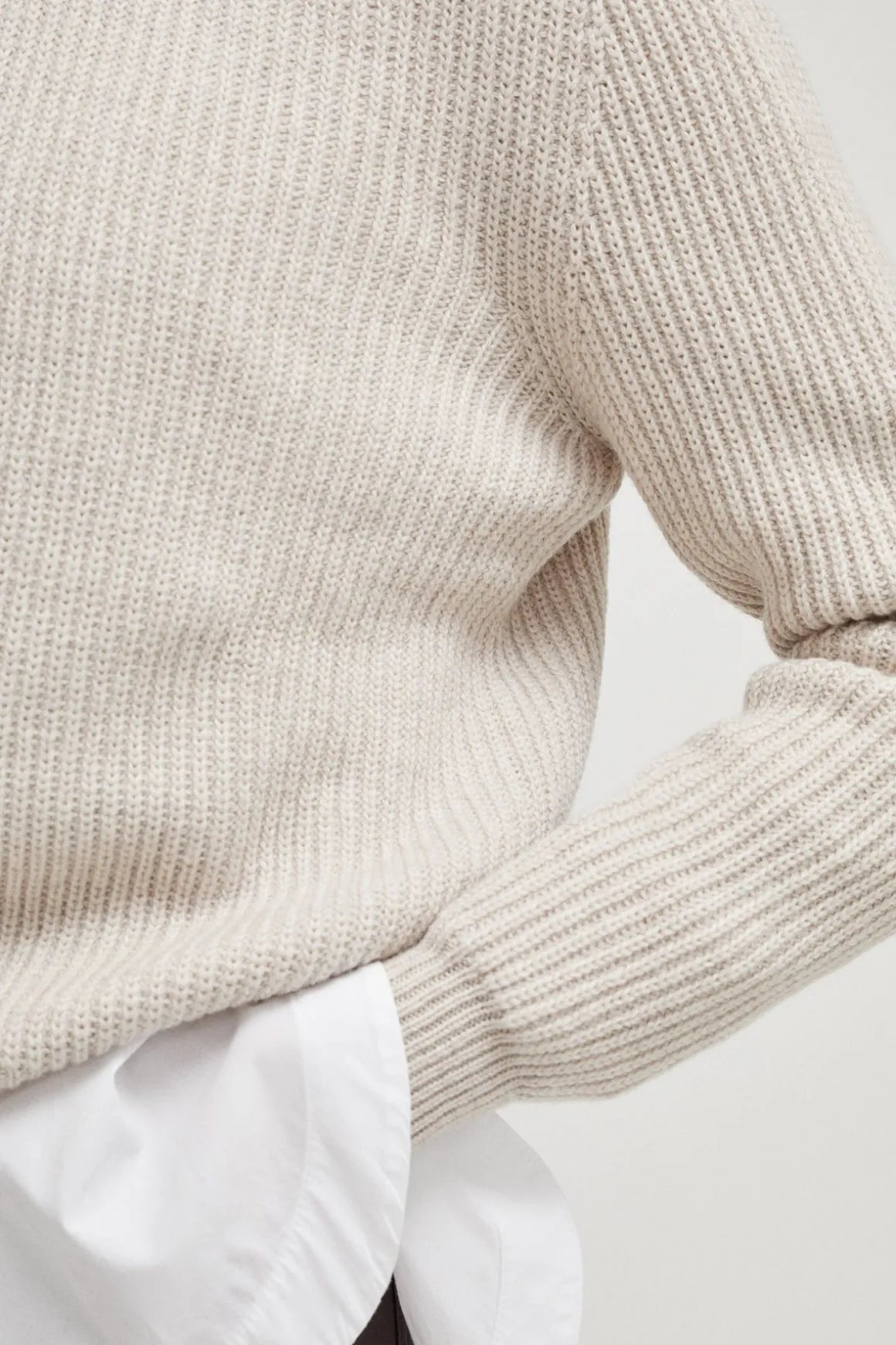 Le pull Perkins en laine mérinos