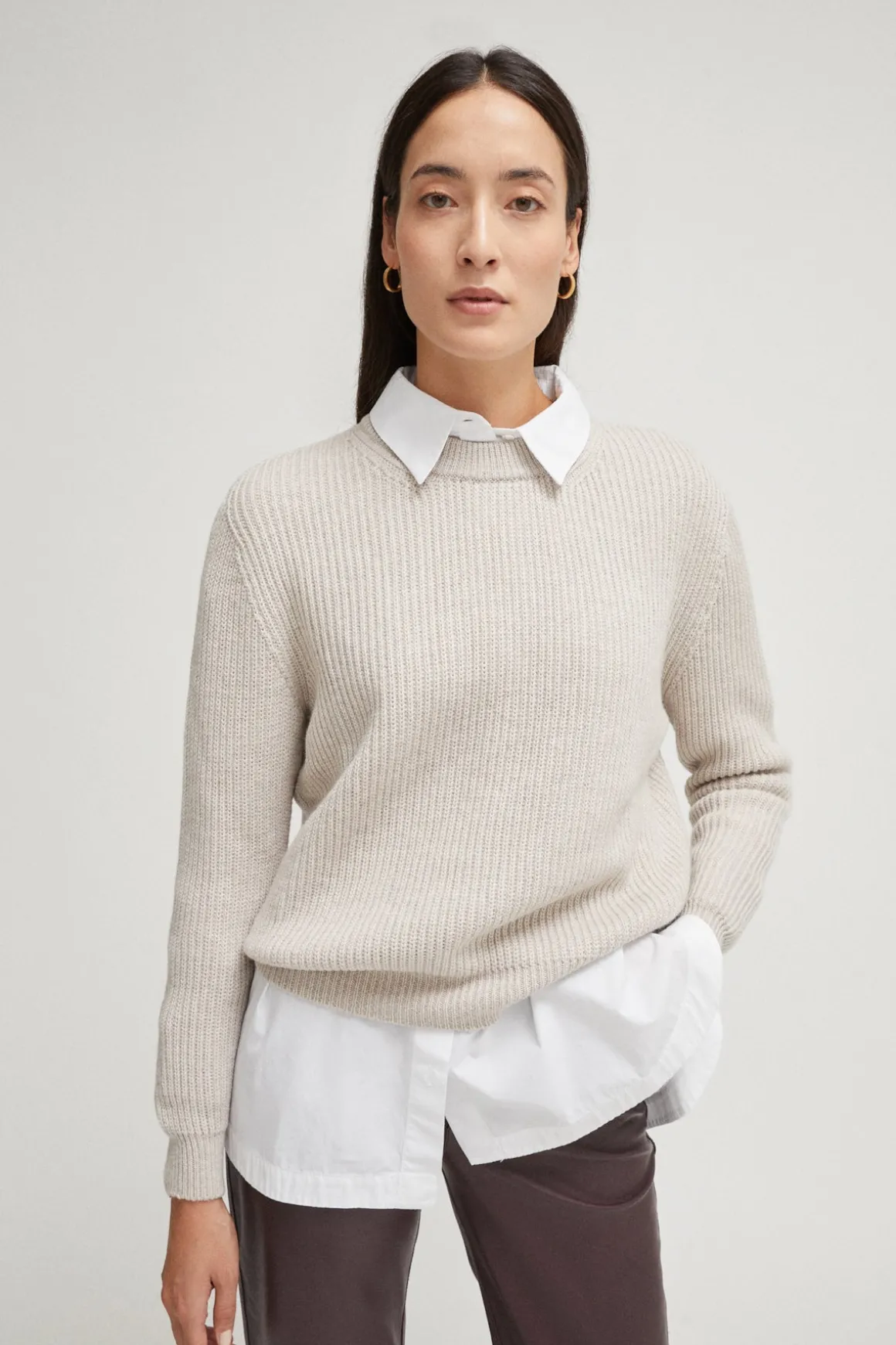 Le pull Perkins en laine mérinos