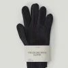 Les gants côtelés en laine pour l'homme