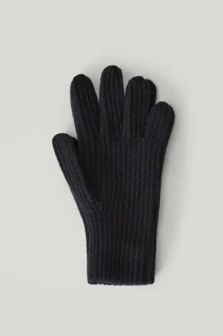 Les gants côtelés en laine pour l'homme