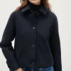 Manteau Court en Laine