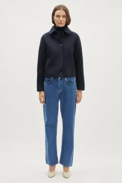 Manteau Court en Laine