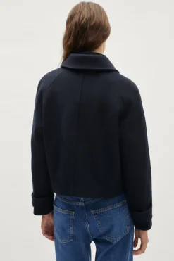 Manteau Court en Laine