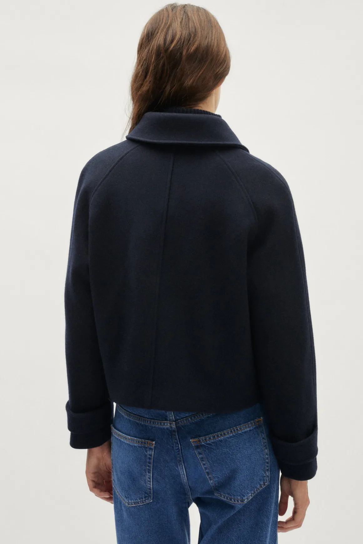 Manteau Court en Laine