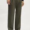 Pantalon ajusté en Laine