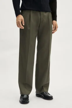 Pantalon ajusté en Laine