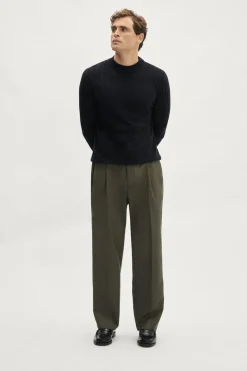 Pantalon ajusté en Laine