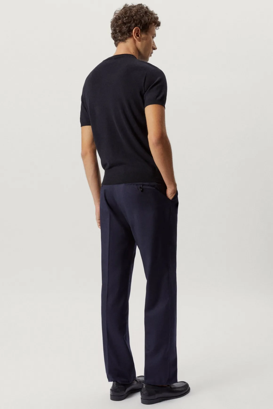 Pantalon ajusté en Laine