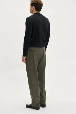 Pantalon ajusté en Laine