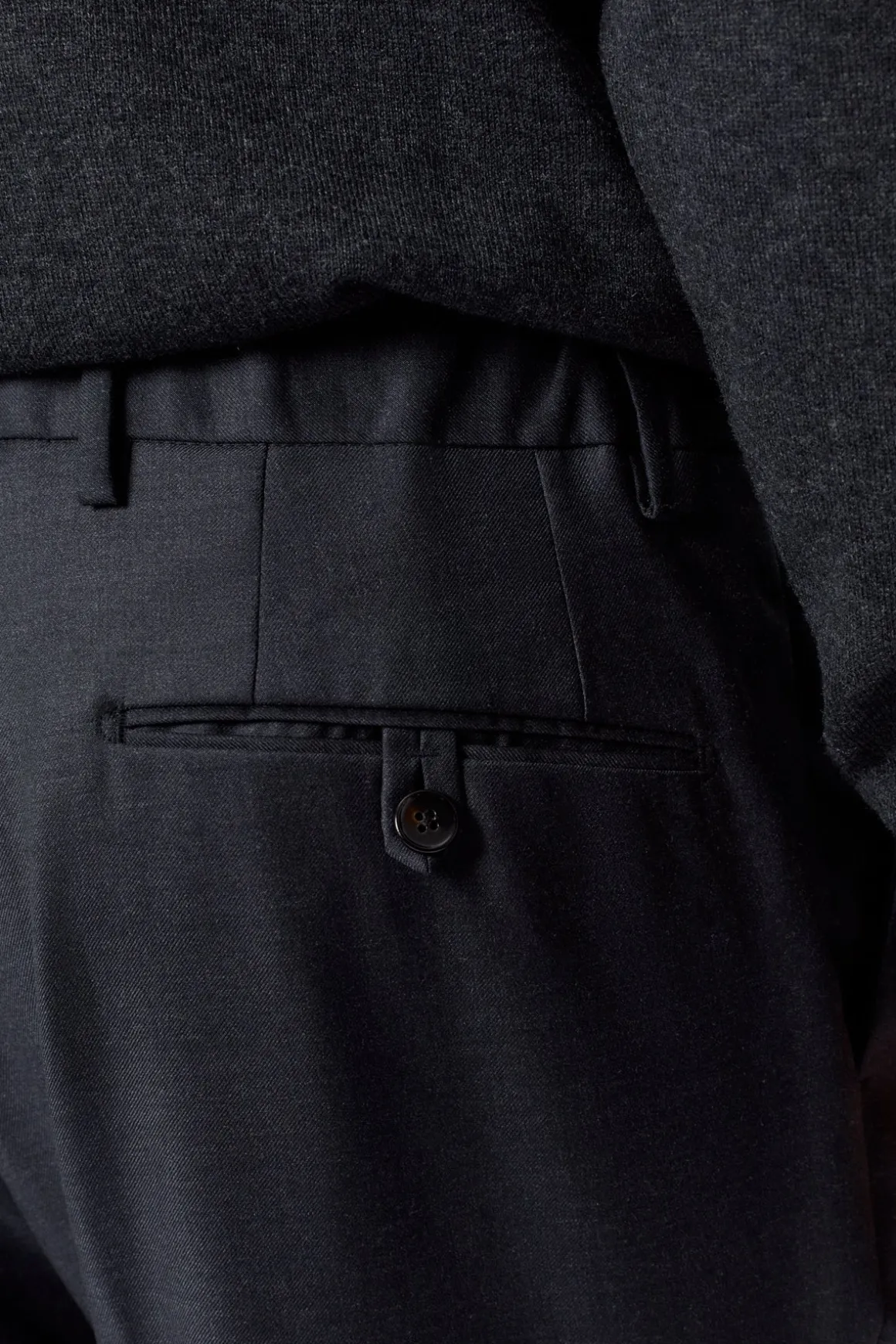 Pantalon ajusté en Laine