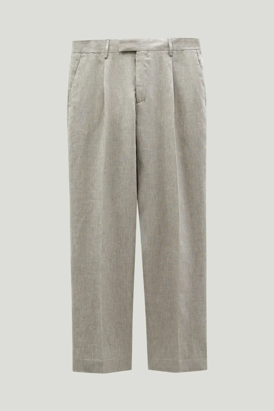 Pantalon en Sergé de Lin